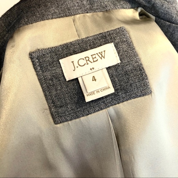 J. Crew Grey Blazer - Picture 5 of 7